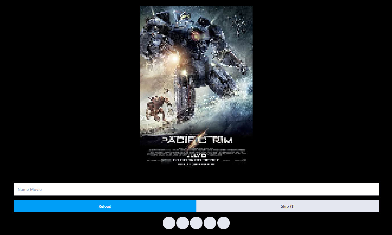 Moviedle Screenshot